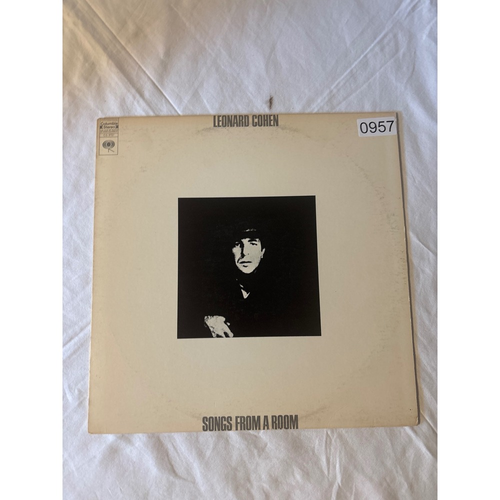 Columbia Leonard Cohen Songs From A Room Vinyl LP 12" Black Folk 1969 CS9767
